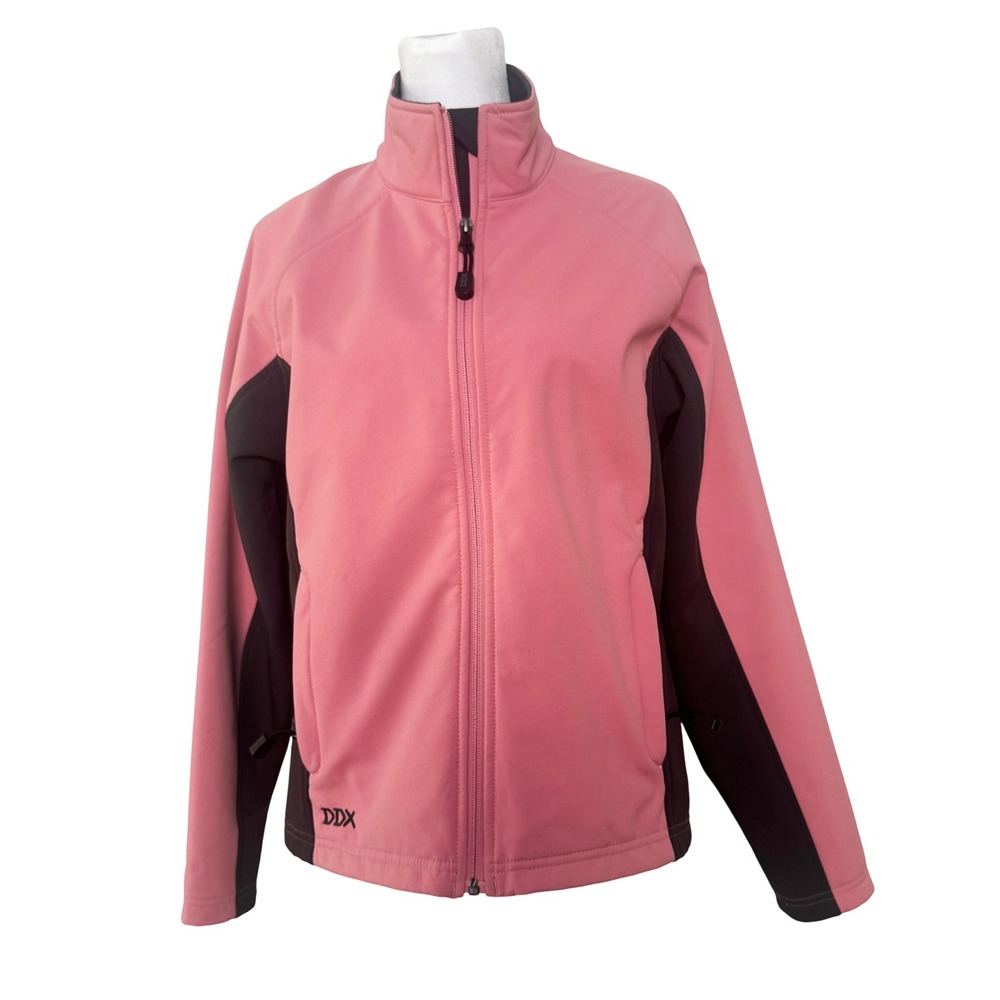 Dri Duck DDX Softshell Contour Jacket Womens Pink Full Zip Windproof Waterproof